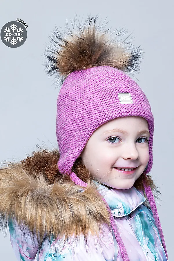 Шапка NIKASTYLE, орхидея - фото 1