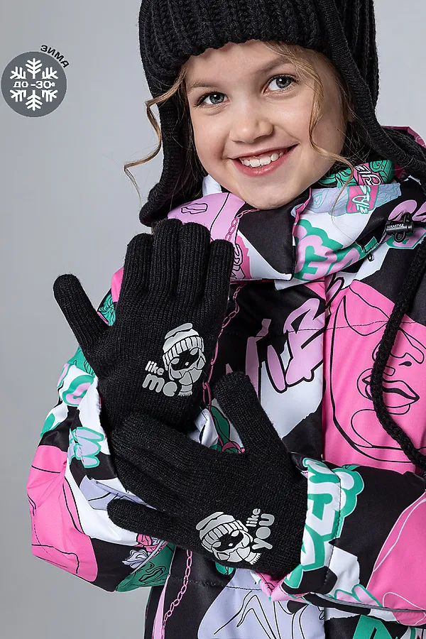 Перчатки NIKASTYLE, черный - фото 1