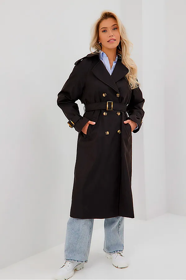 Плащ HOOPS, черный - фото 1