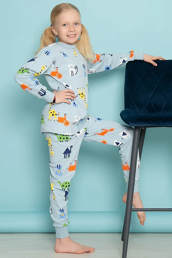 Костюм (Джемпер + Брючки) LADY TAIGA, зоопарк - фото 1