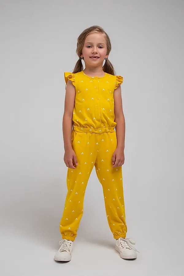 Комбинезон CROCKID SALE, горчица,галочки к337 - фото 1