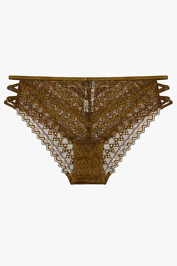Трусы INDEFINI, золотой - фото 1
