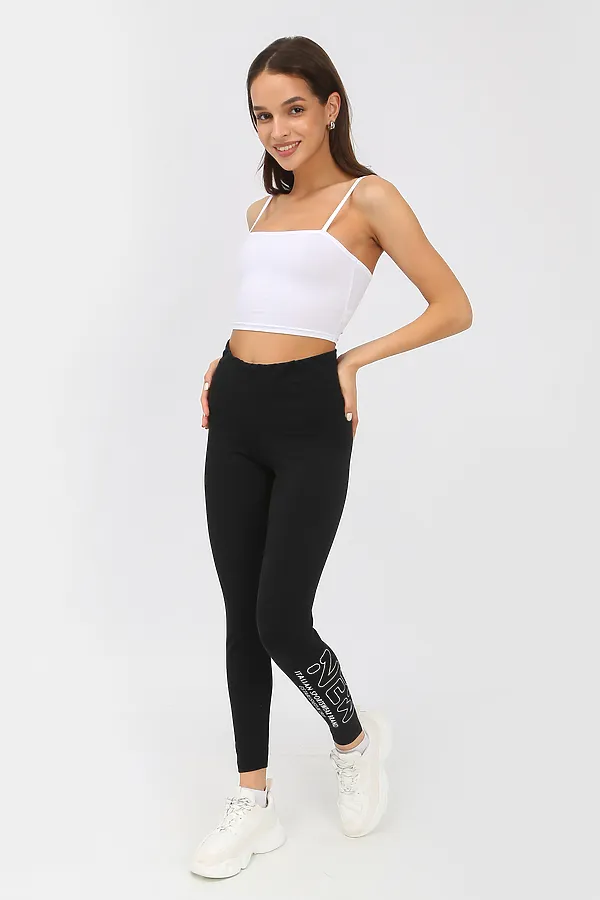 Легинсы 22216 НАТАЛИ, черный - фото 1