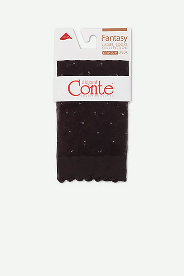 Носки CONTE ELEGANT, графит - фото 1