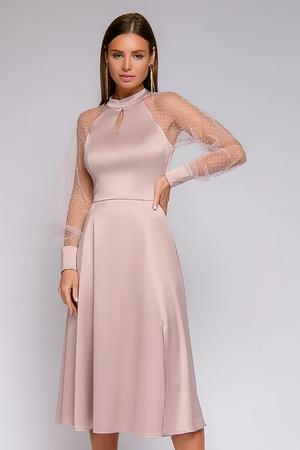 Платье 1001 DRESS, пыльная роза - фото 1