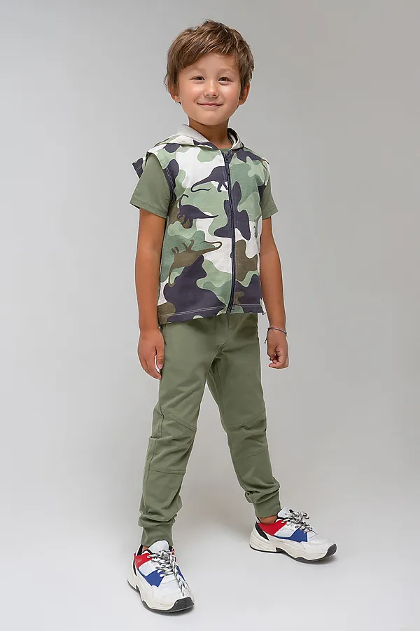 Брюки CROCKID SALE, темно-оливковый к336 - фото 1