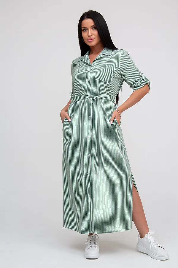 Платье MODELLINI, хаки - фото 1
