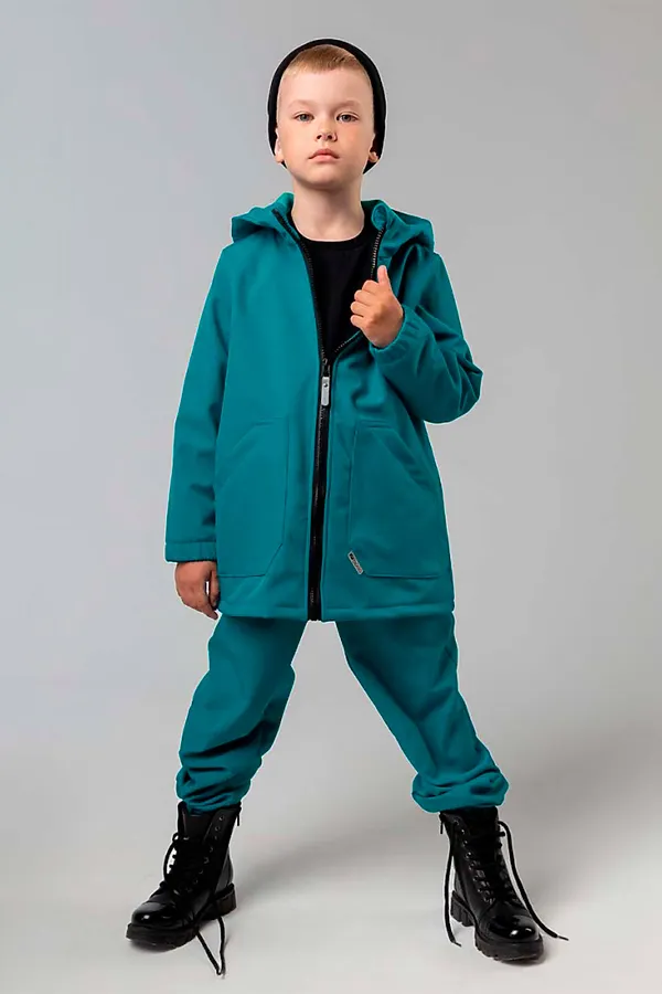 Костюм (Куртка+Брюки) BODO, морская волна - фото 1