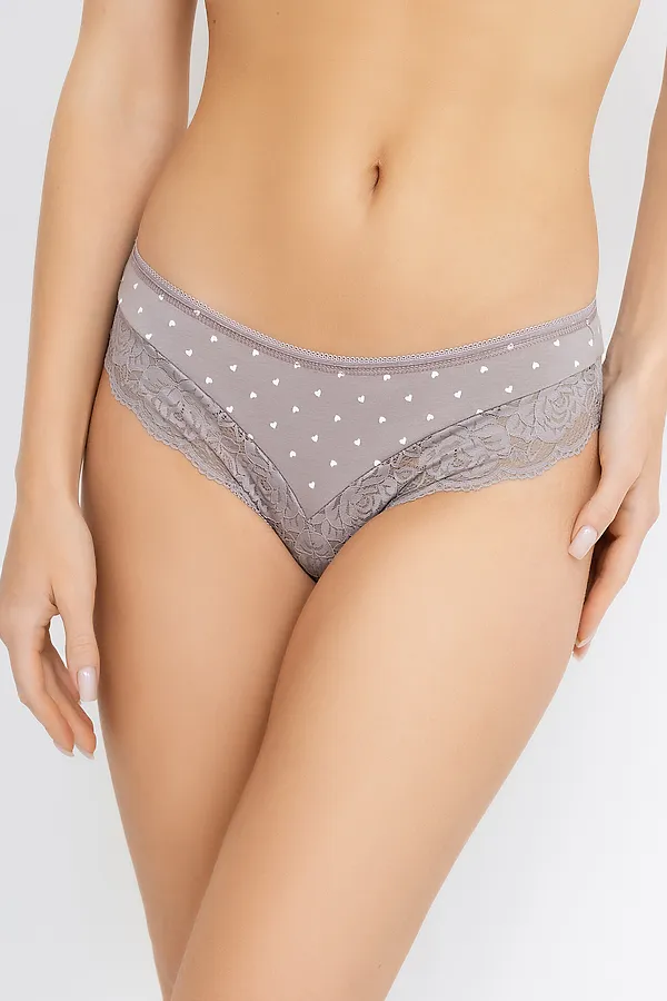 Трусы 2шт MARK FORMELLE, сердечки на шиншилле - фото 1