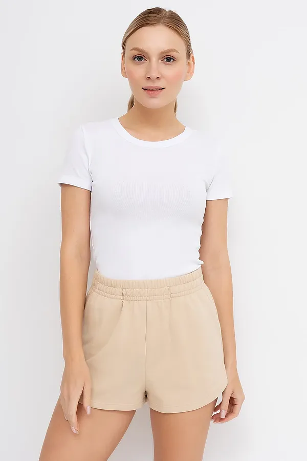 Шорты  MARK FORMELLE, бежевый - фото 1