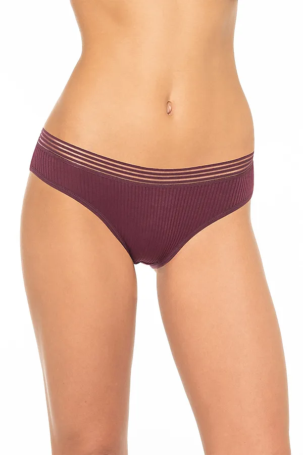 Трусы  DENTELLE, бордовый - фото 1