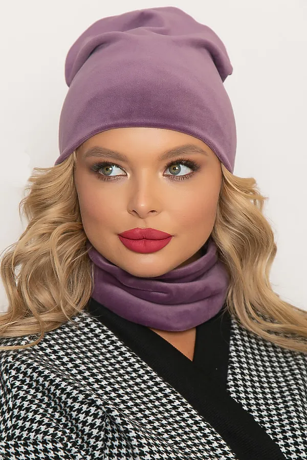 Шапка LADY TAIGA, ягодная - фото 1