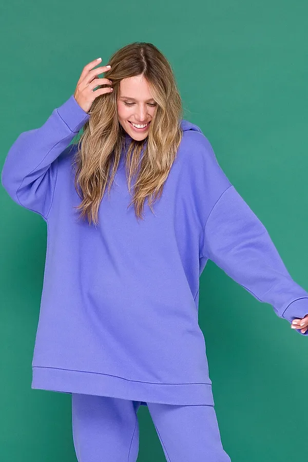 Худи PELICAN, фиолетовый - фото 1