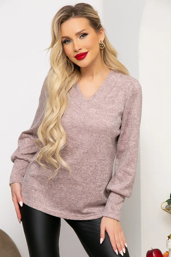 Джемпер LADY TAIGA, пыльная роза - фото 1