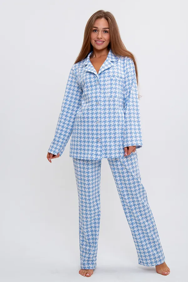 Пижама MODELLINI, голубой - фото 1