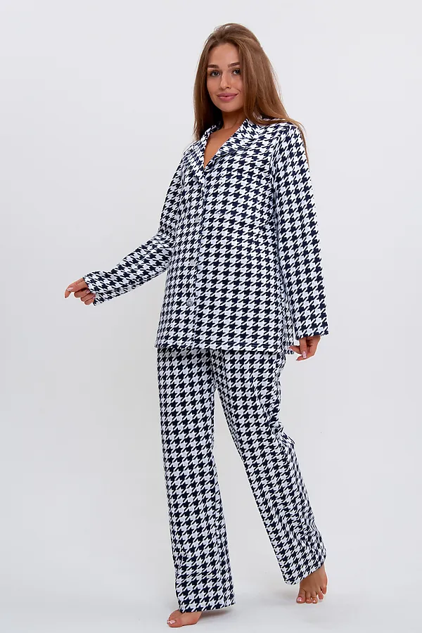 Пижама MODELLINI, темно-синий - фото 1