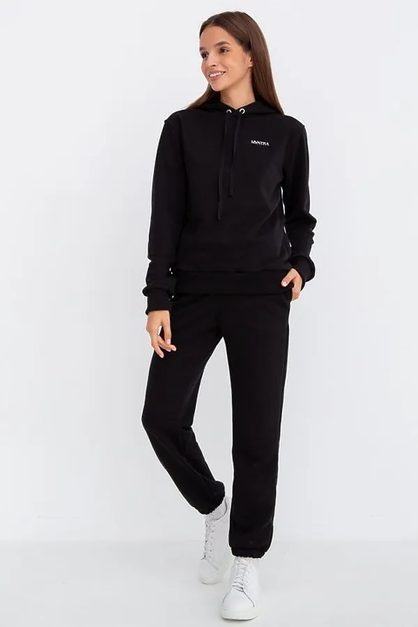Костюм (Худи+Брюки) MODELLINI, чёрный - фото 1