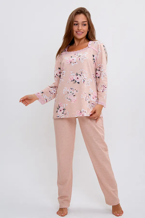 Пижама MODELLINI, бежевый - фото 1