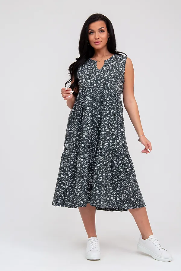 Сарафан MODELLINI, хаки - фото 1