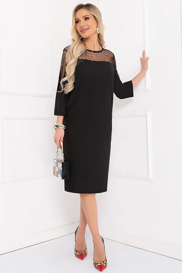 Платье BELLOVERA, черный - фото 1