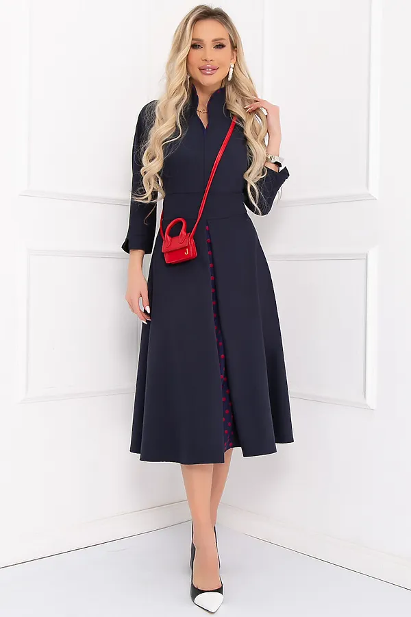 Платье BELLOVERA, синий - фото 1