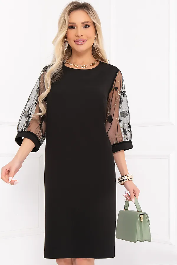 Платье BELLOVERA, черный - фото 1