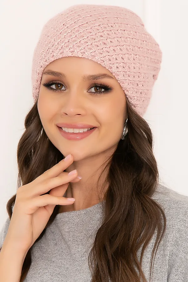 Шапка  BELLOVERA, розовый - фото 1