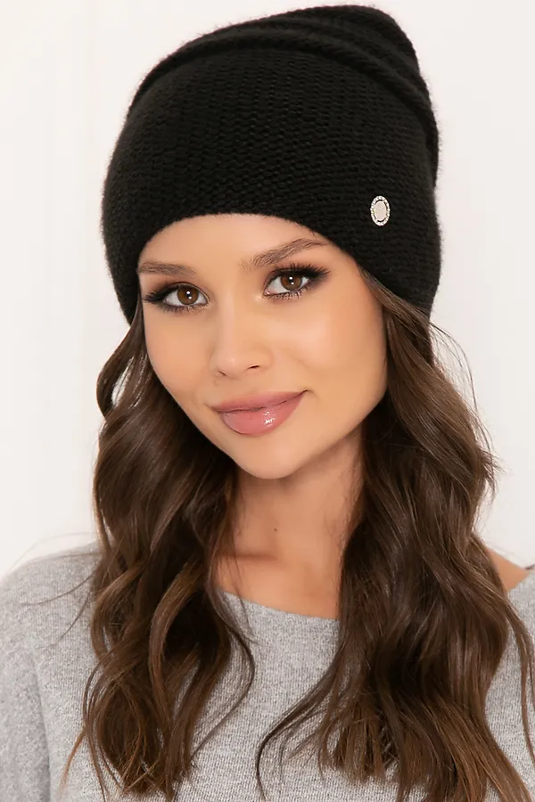 Шапка  BELLOVERA, черный - фото 1