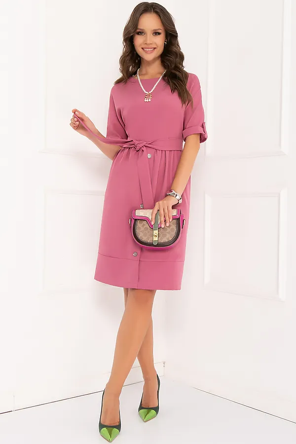 Платье BELLOVERA, розовый - фото 1