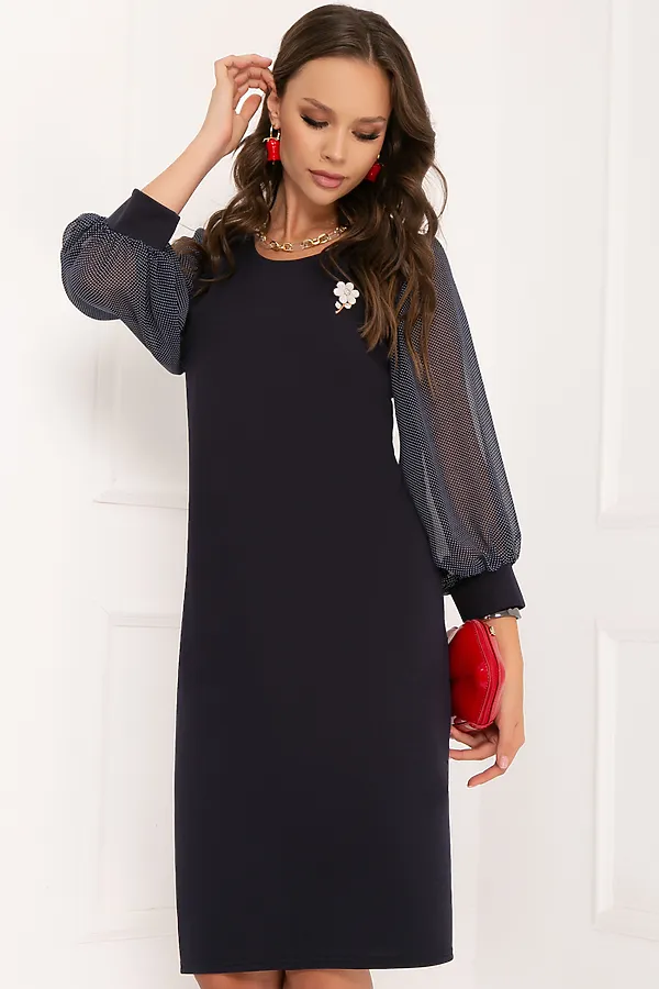 Платье BELLOVERA, темно-синий - фото 1