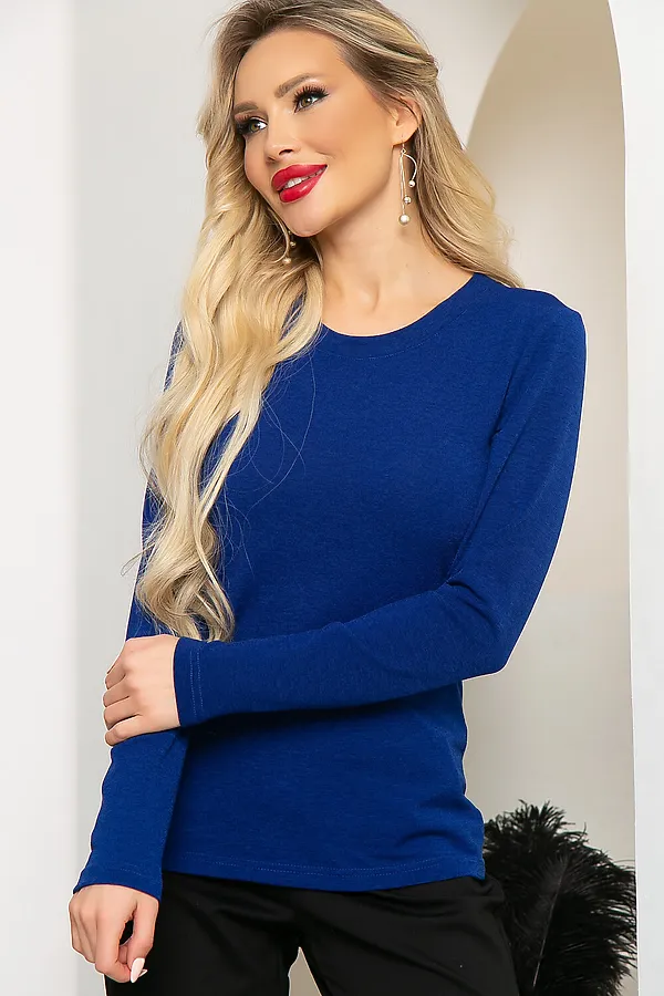 Лонгслив  LADY TAIGA, блю - фото 1