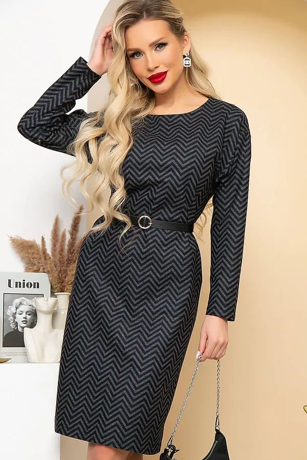 Платье LADY TAIGA, блю - фото 1