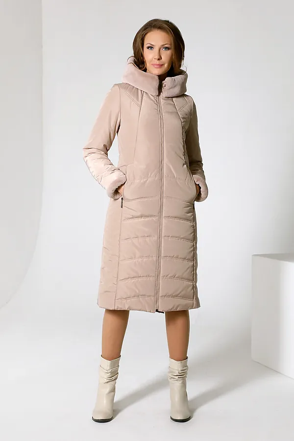 Пальто DIZZYWAY, бежевый - фото 1
