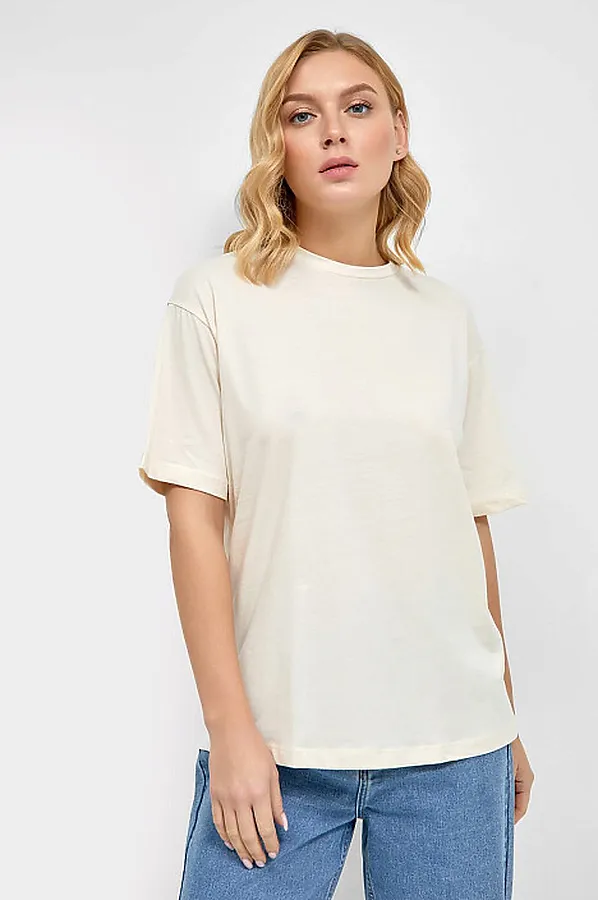 Футболка  MARK FORMELLE, пастельно -бежевый - фото 1