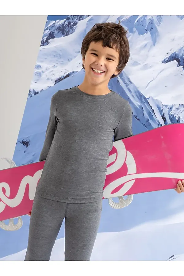 Джемпер "термо"  MARK FORMELLE, графит - фото 1