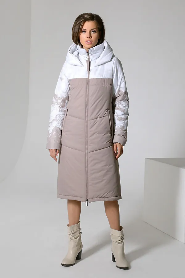 Пальто DIZZYWAY, т.бежевый - фото 1