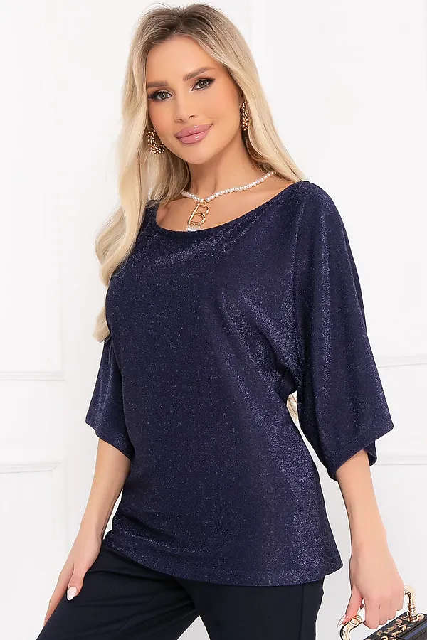 Блуза BELLOVERA, темно-синий - фото 1