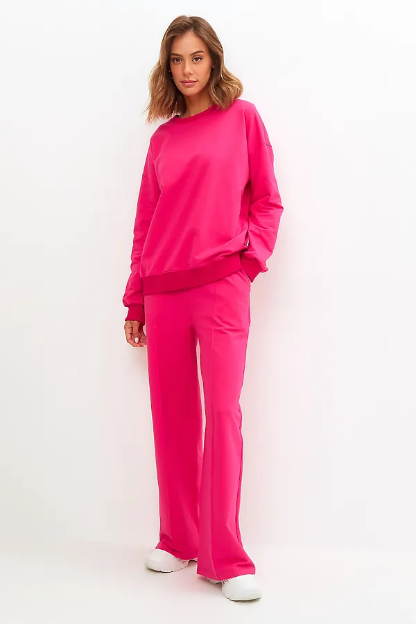 Костюм (Свитшот+Брюки) MODELLINI, фуксия - фото 1