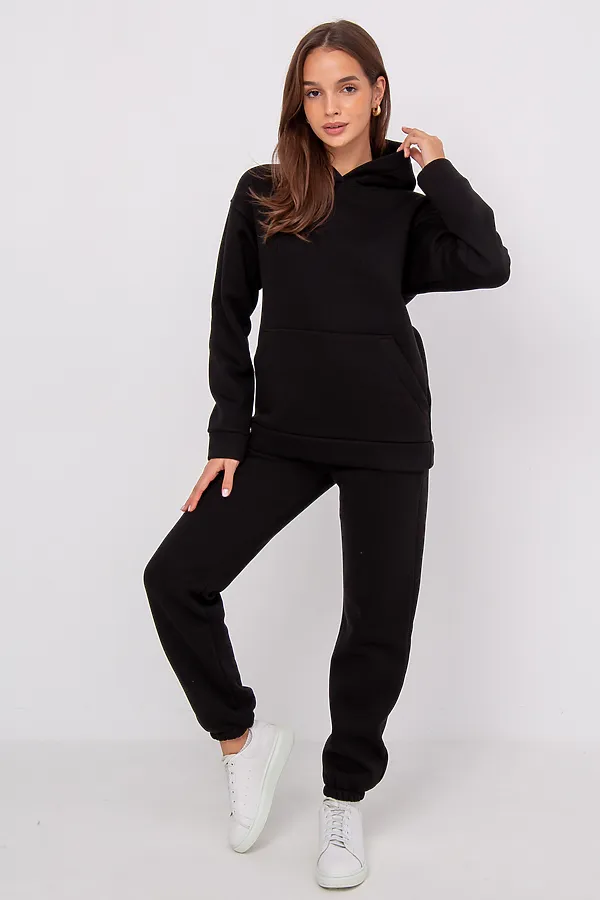 Костюм (Худи+Брюки) MODELLINI, чёрный - фото 1