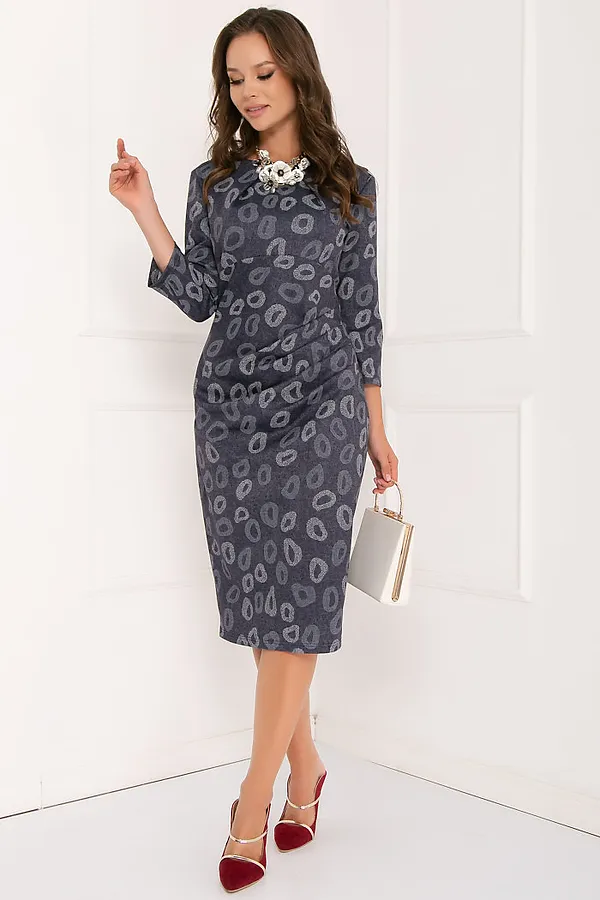 Платье BELLOVERA, синий - фото 1