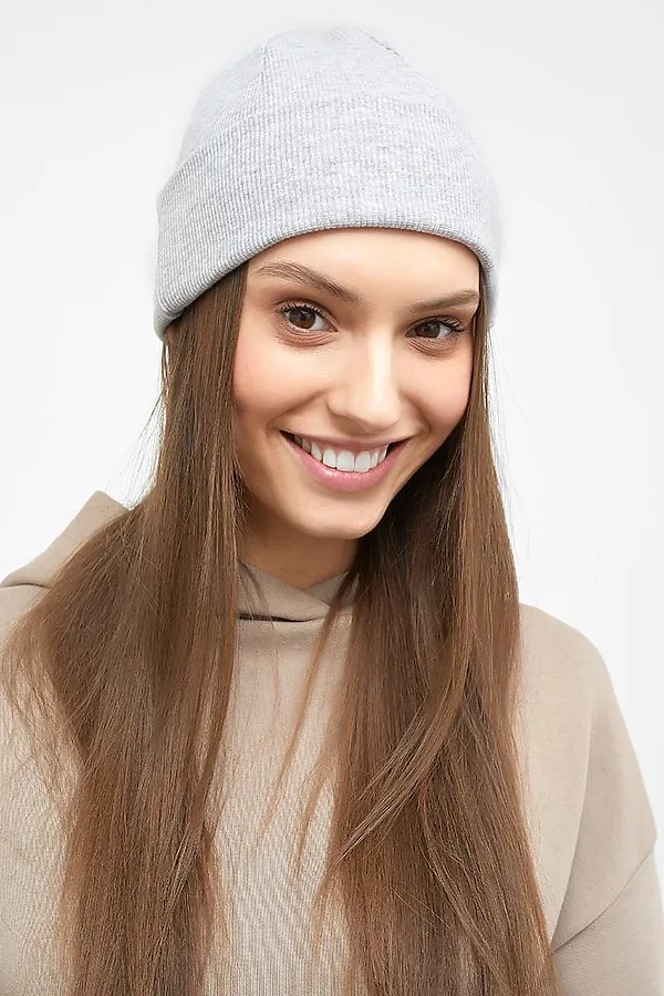 Шапка MARK FORMELLE, серый меланж 4306-а - фото 1