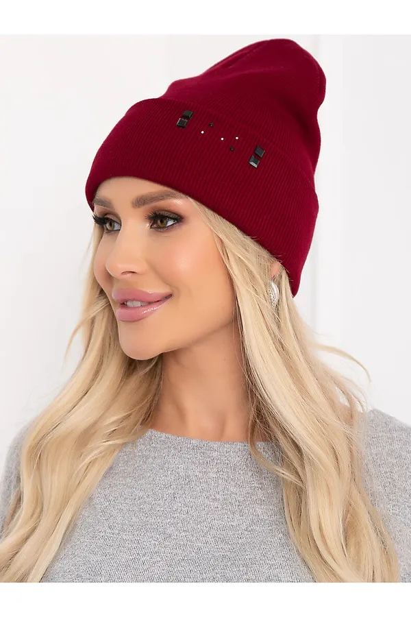 Шапка BELLOVERA, бордовый - фото 1