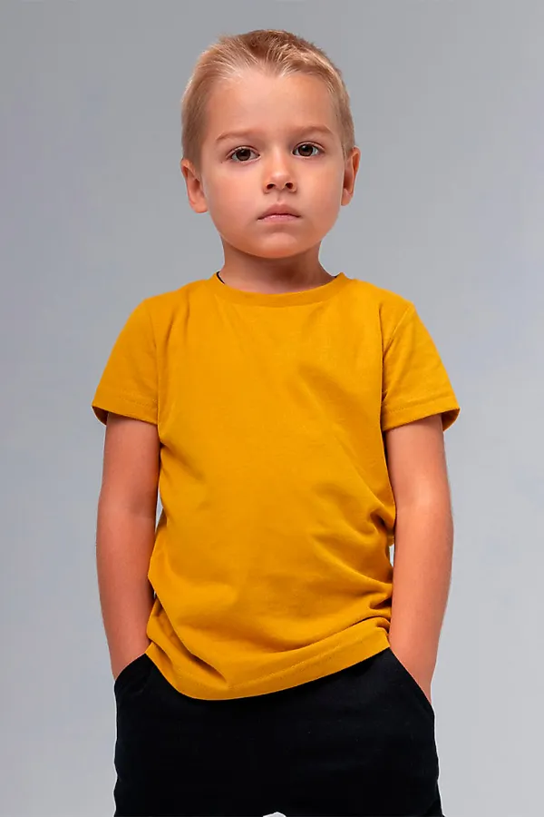 Футболка BODO, горчичный - фото 1