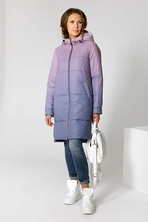 Пальто DIZZYWAY, серо-розовый - фото 1