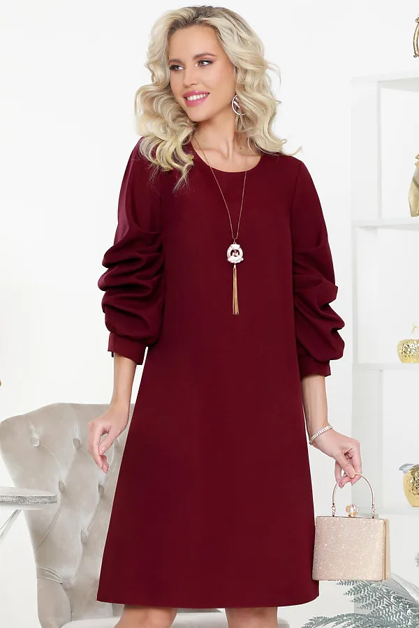 Платье DSTREND, бордовый - фото 1