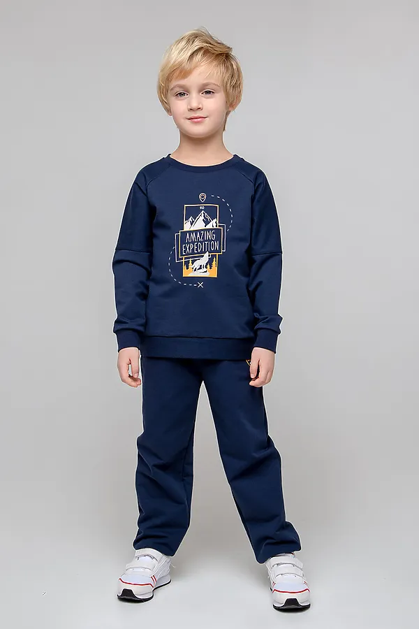Брюки  CROCKID SALE, индиго к358 - фото 1