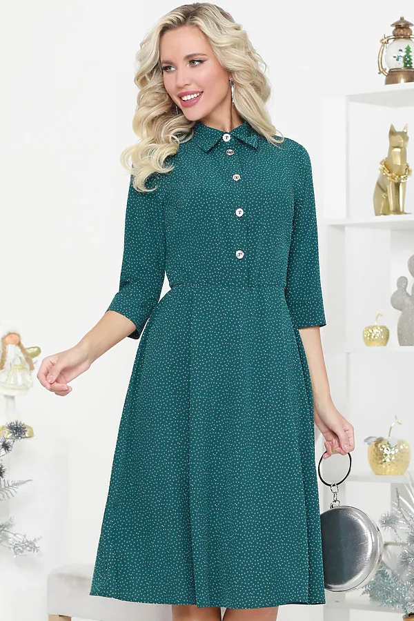 Платье DSTREND, тёмно-зелёный - фото 1