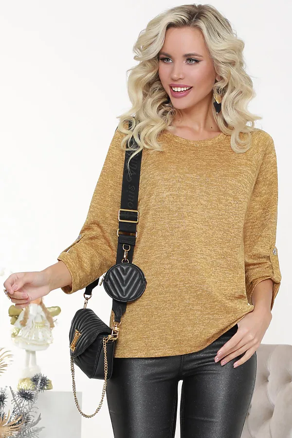 Джемпер DSTREND, горчичный - фото 1