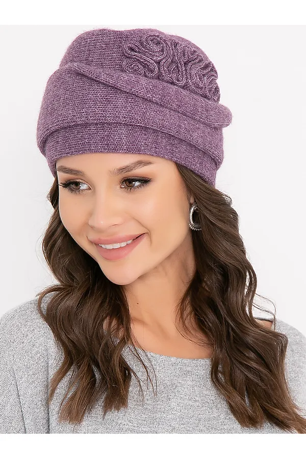 Шапка BELLOVERA, сливовый - фото 1