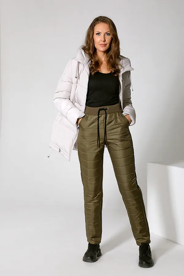 Брюки DIZZYWAY, хаки - фото 1